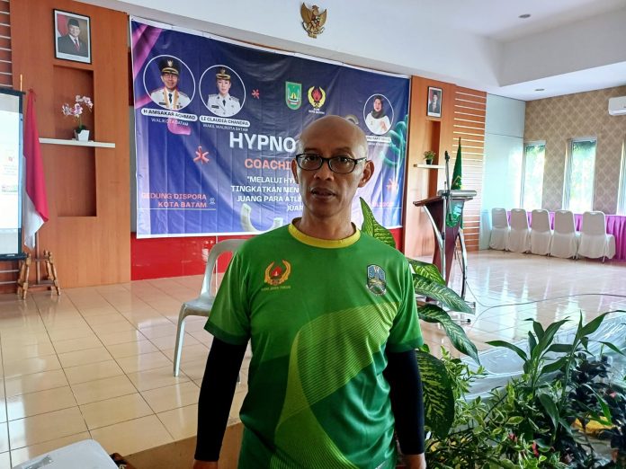 Ketua Panitia Pelaksana Hypno Sport, Daroe Noegroho. Foto: Tengku Bayu