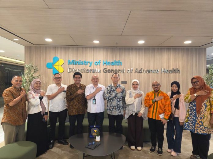 Manajemen Rumah Sakit BP Batam (RSBP Batam) melaksanakan kunjungan silaturahmi ke Kementerian Kesehatan (Kemenkes) RI. Foto : ist